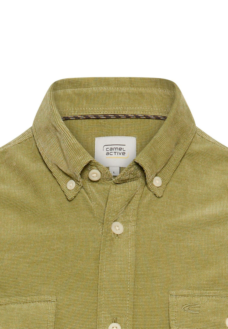 Langarm Shirt mit aufgesetzten Taschen