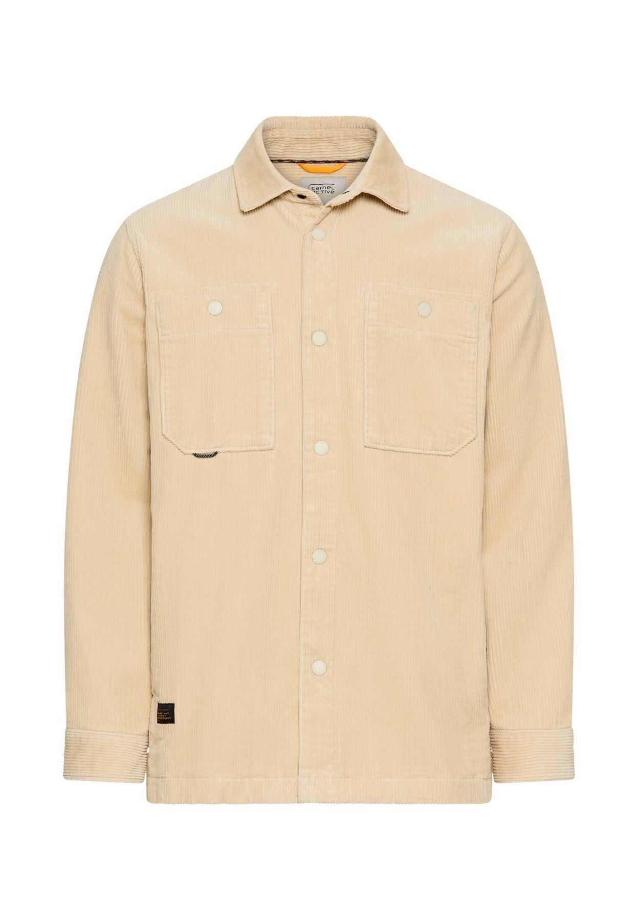 Cord Overshirt mit Druckknöpfen