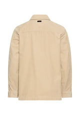 Cord Overshirt mit Druckknöpfen