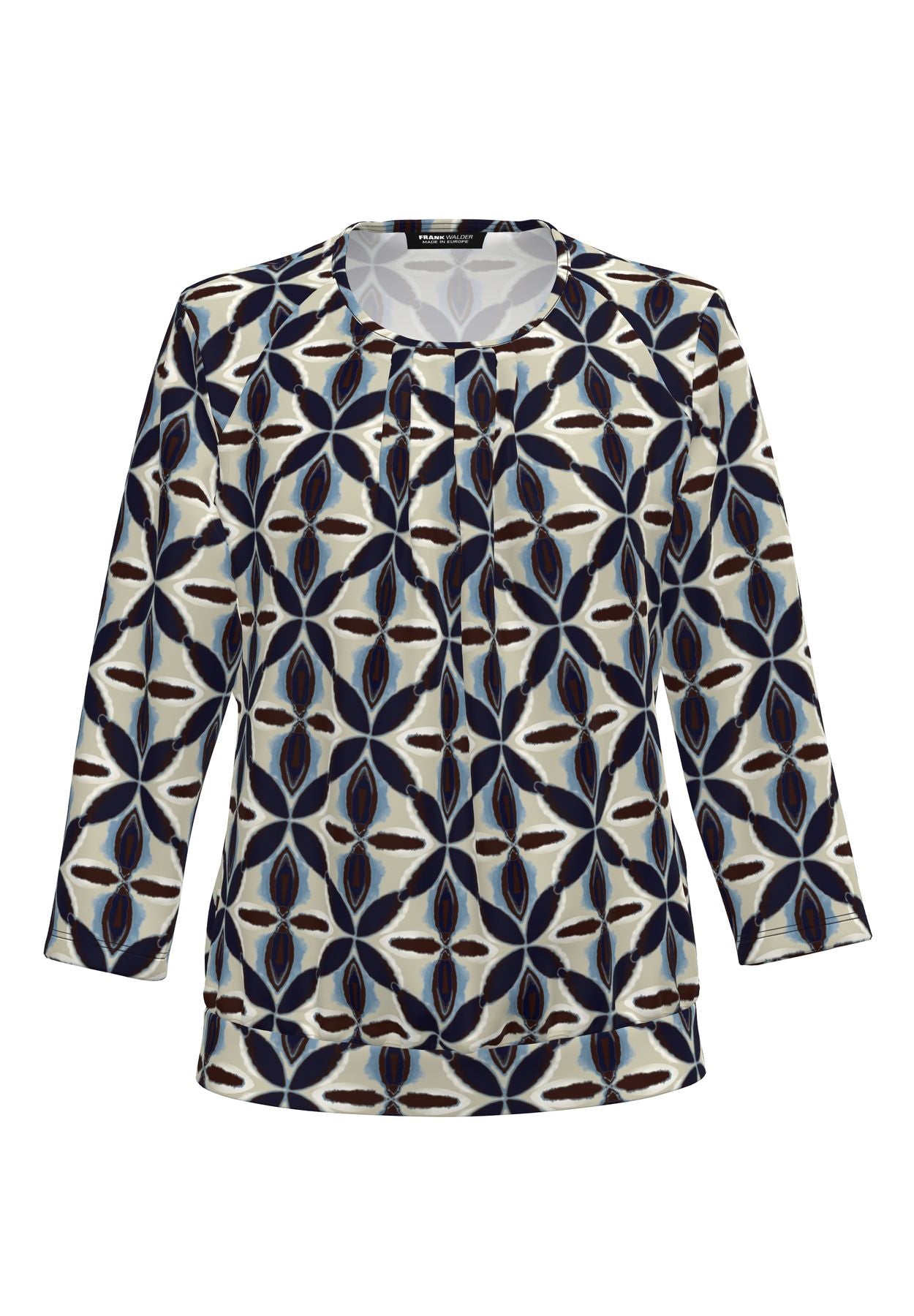 Blusenshirt NOS mit aparter Faltenpartie