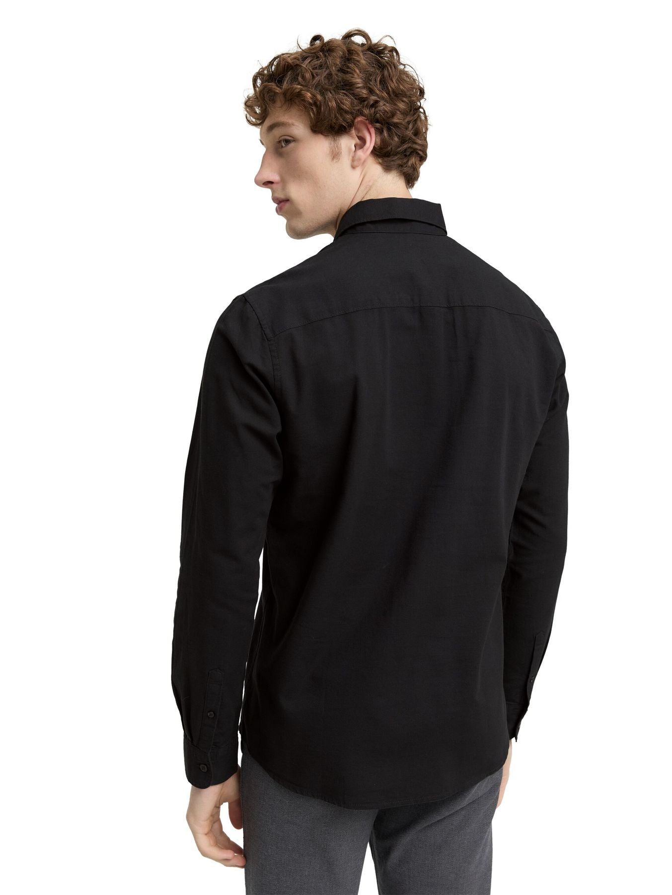 Regular Fit Hemd mit Logo-Stickerei