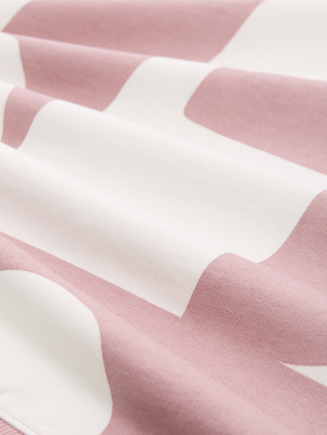 Loose Fit Sweatshirt mit Muster