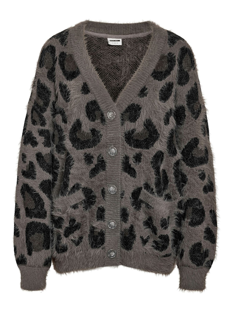 NMFLYNN L/S V-NECK KNIT CARDIGAN NOOS