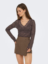 ONLNIKKA L/S LACE TOP JRS