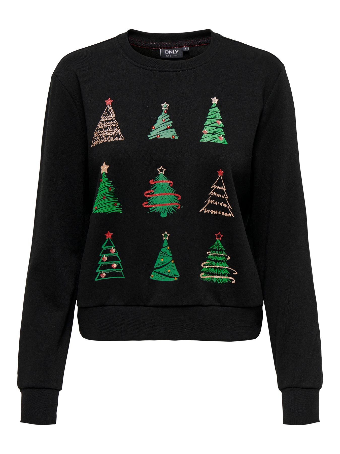 ONLYDA XMAS L/S O-NECK BOX SWT