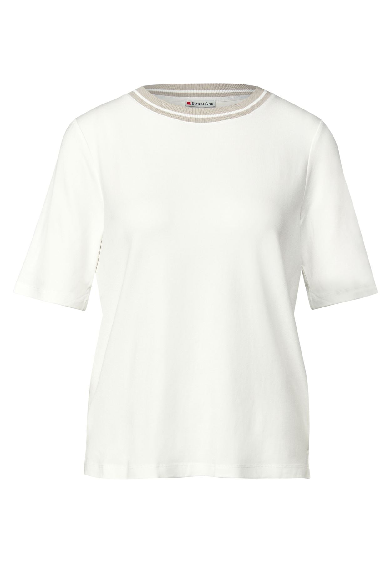 Shirt mit Rippdetail