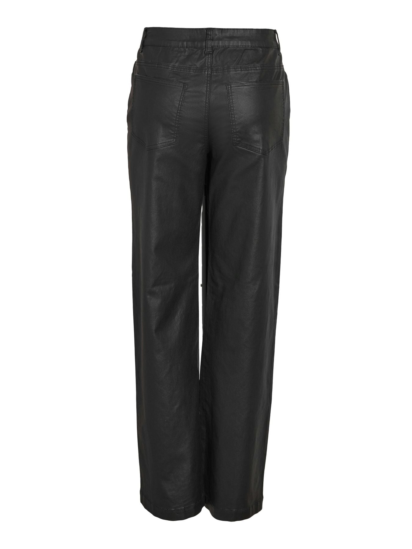 NMYOLANDA NW WIDE LEG COATED DENIM BOX