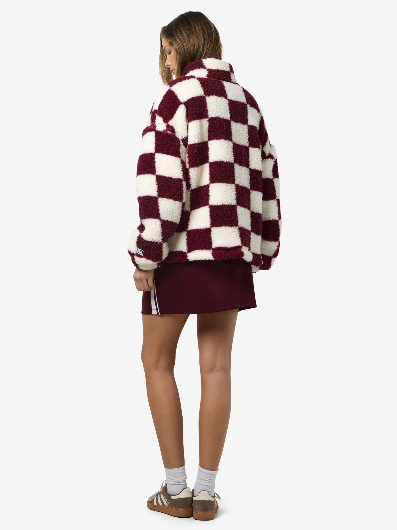 NMLUCA L/S CHECK SOFT FLEECE JRS