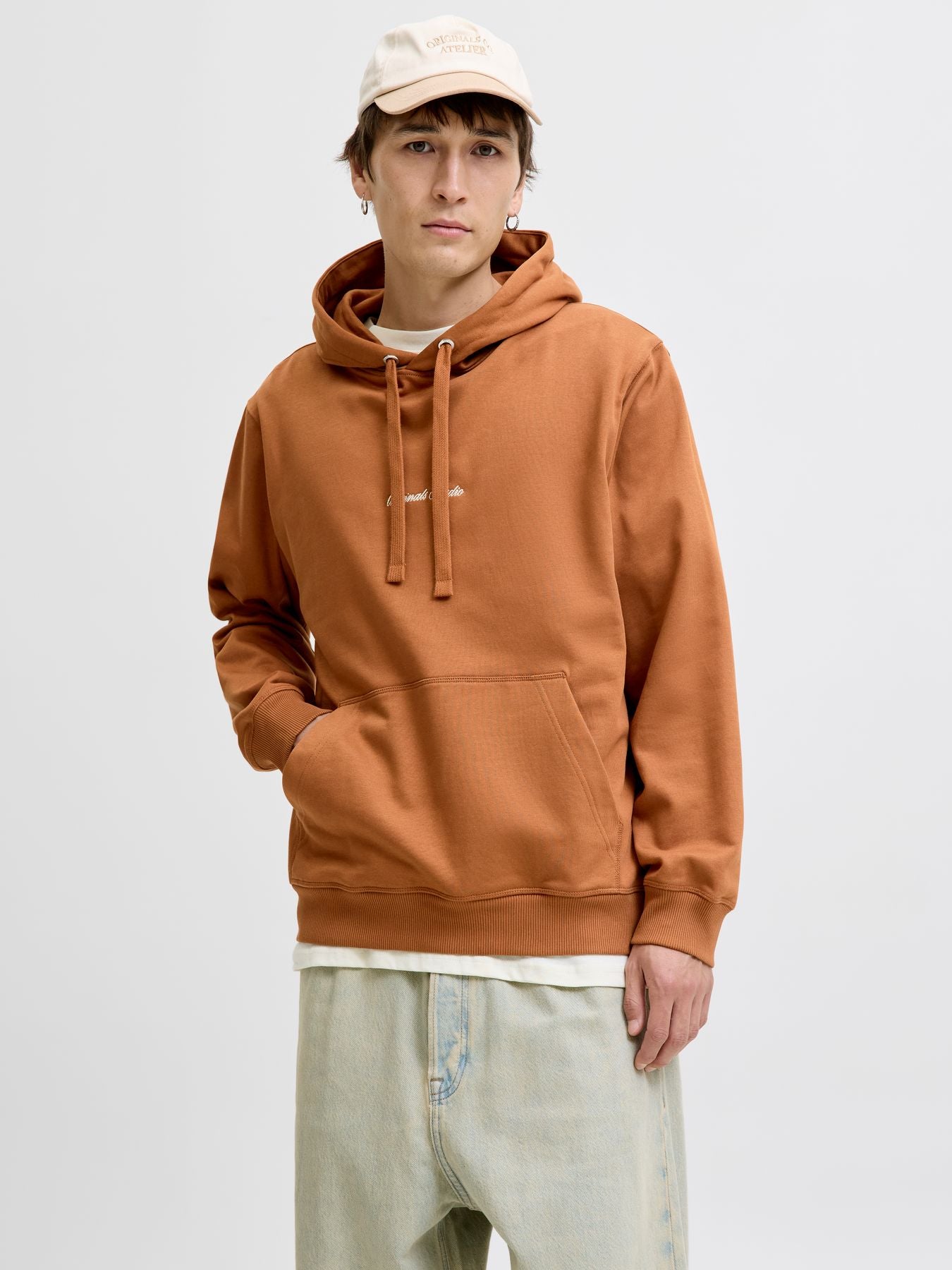 JORNORREBRO EMB SWEAT HOOD NOOS