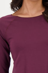 Basic-Langarmshirt