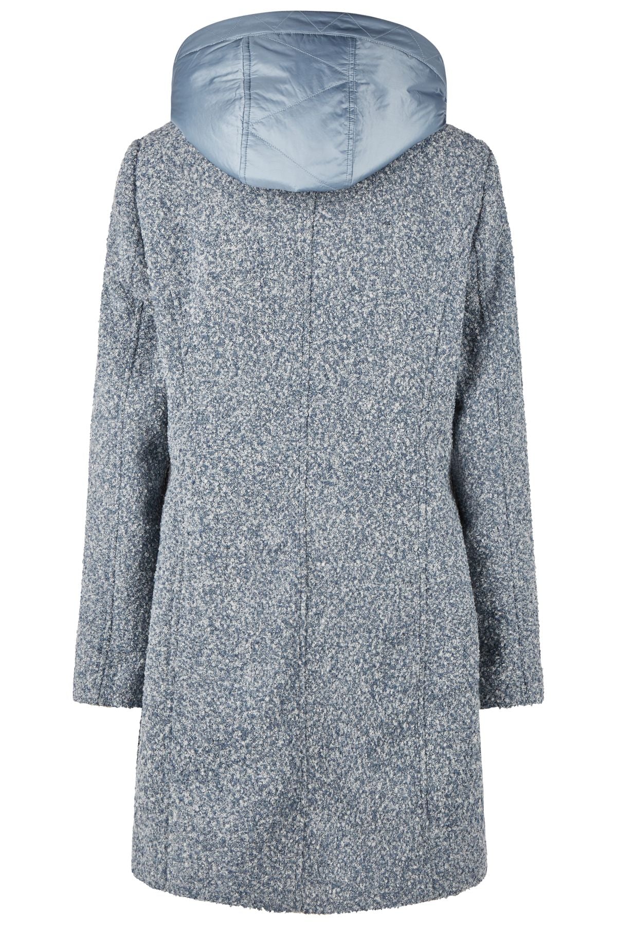 Wolljacke mit Kapuze