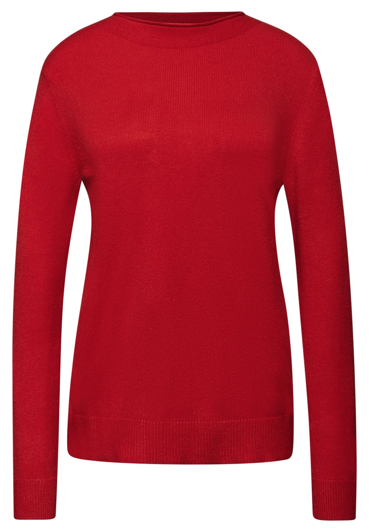 Pullover mit Rollkante
