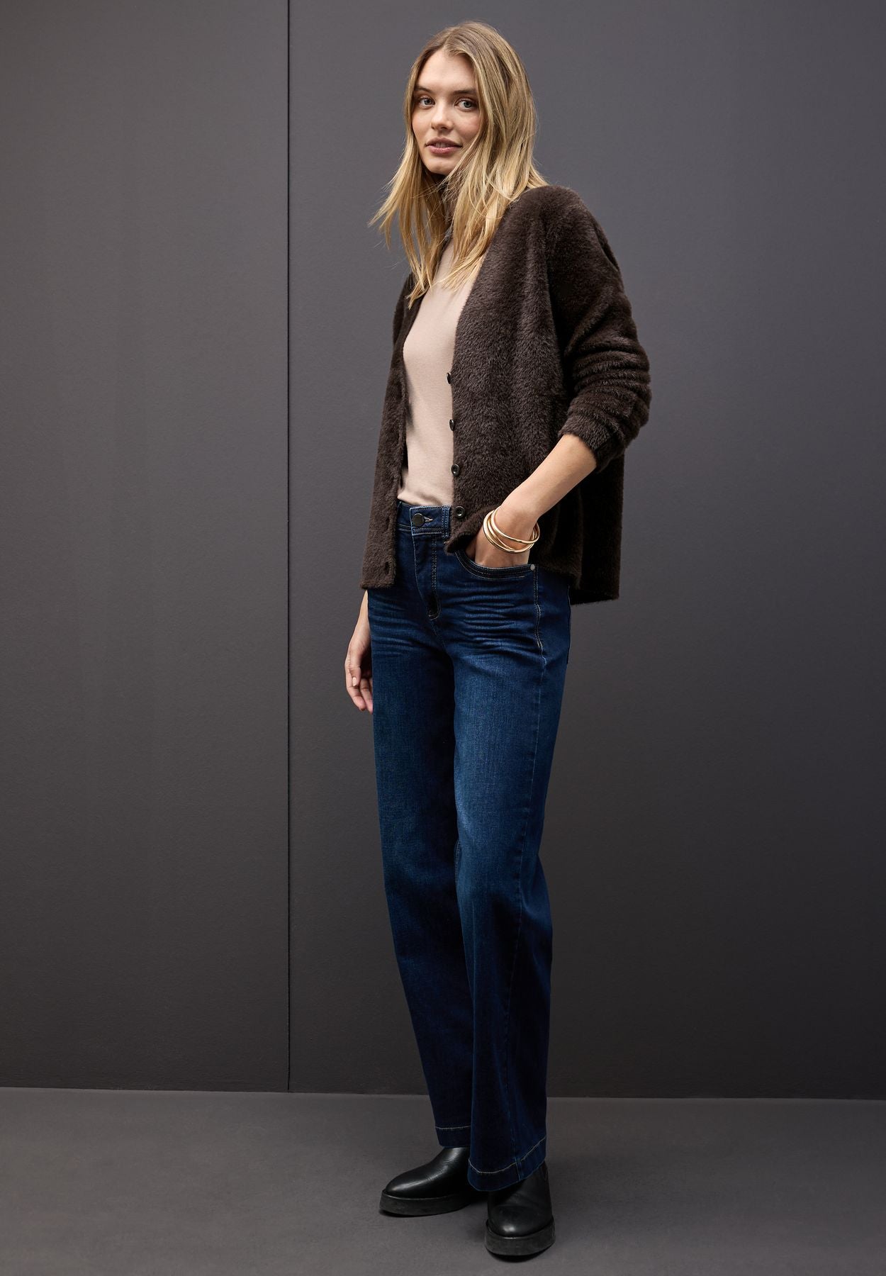 Kuscheliger V-Neck Cardigan