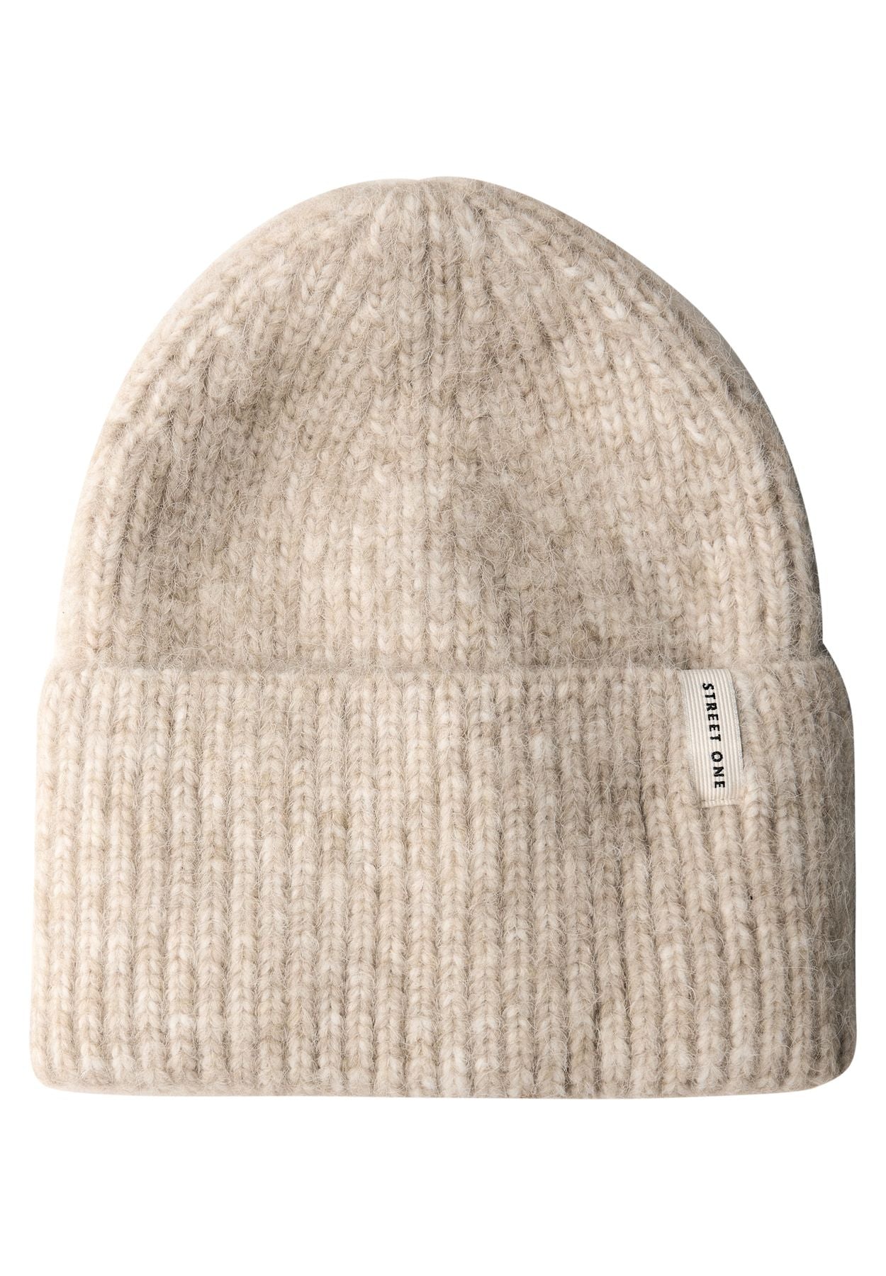 Strickmütze mit Woll-Anteil