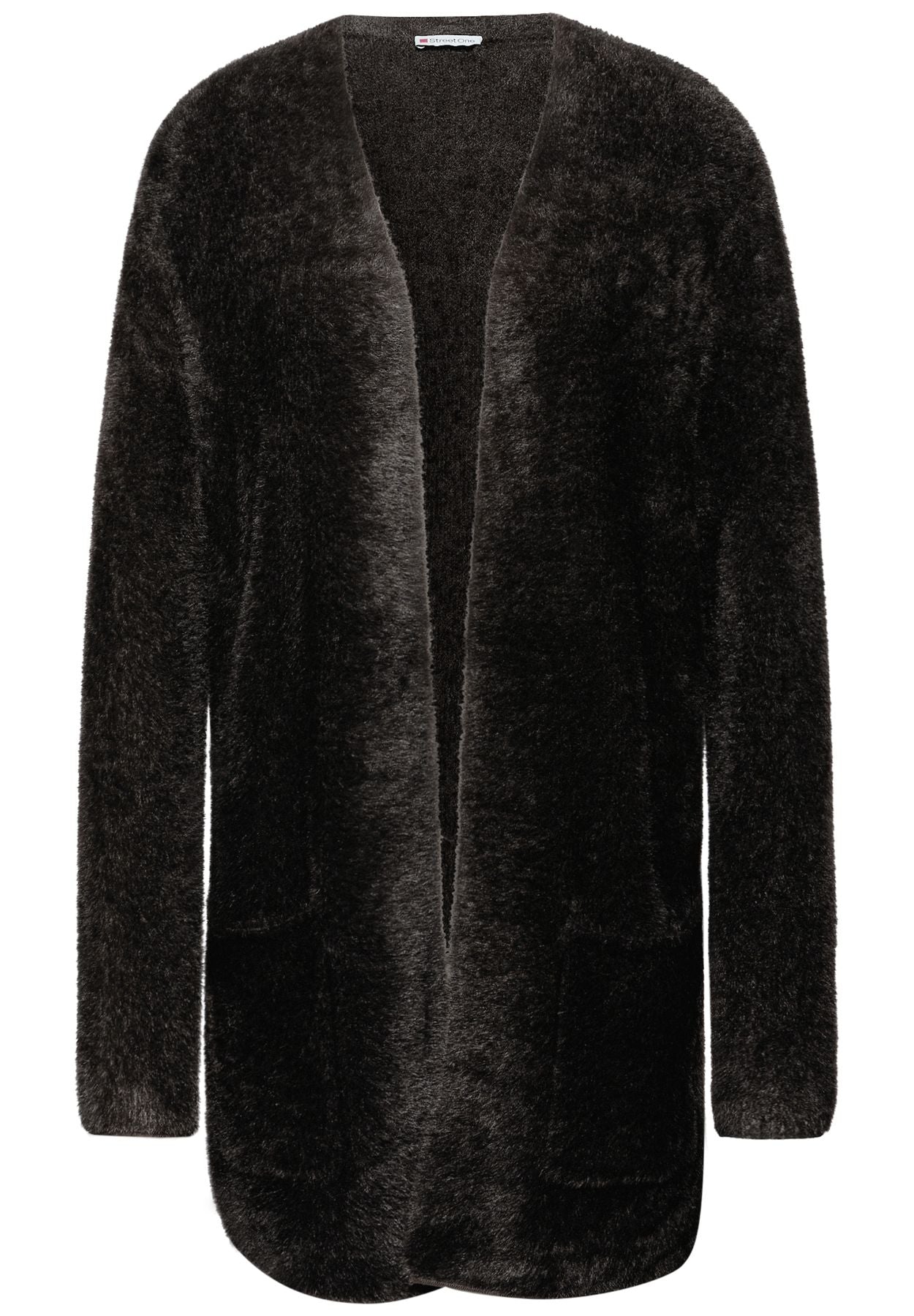 Langer Federgarn Cardigan