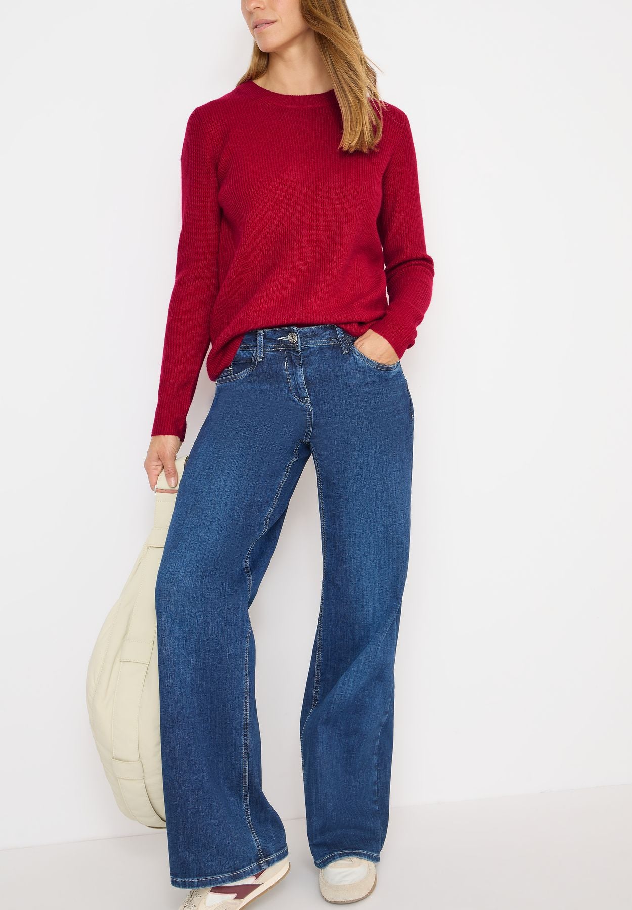 Pullover mit Strukturdetails