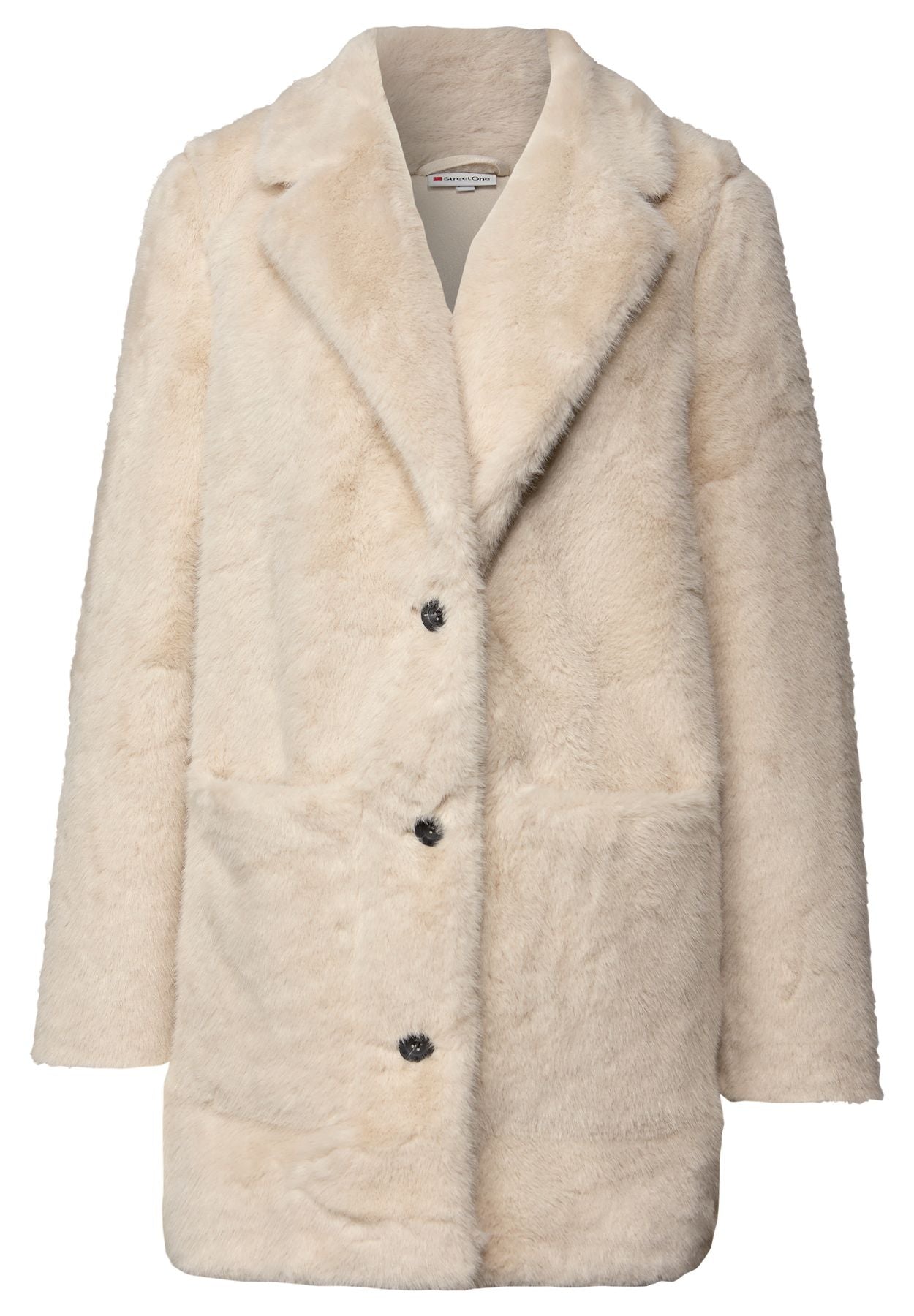 Fake Fur Mantel