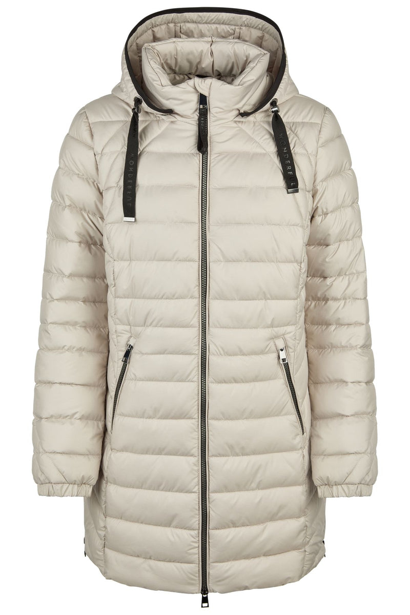 Jacke Down Free mit Kapuze