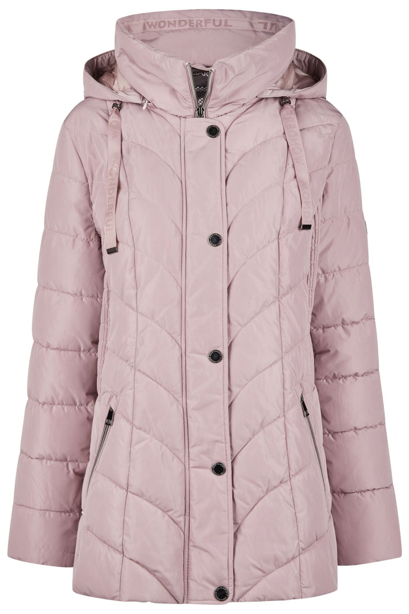 Jacke Down Free mit Kapuze