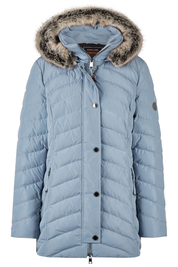 Jacke Thermore mit Kapuze und Webpelz