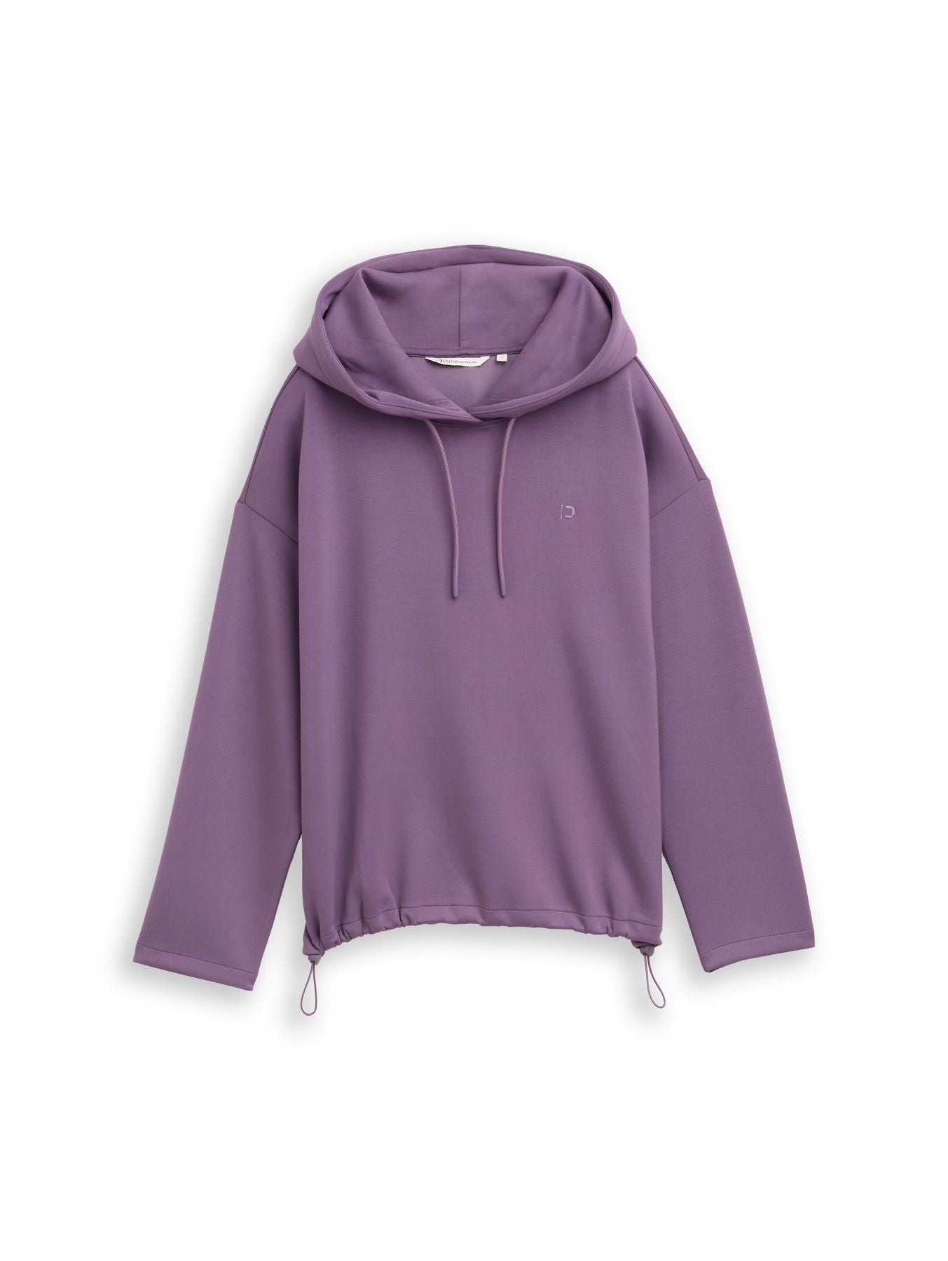 Loose Fit Scuba Hoodie Sweatshirt