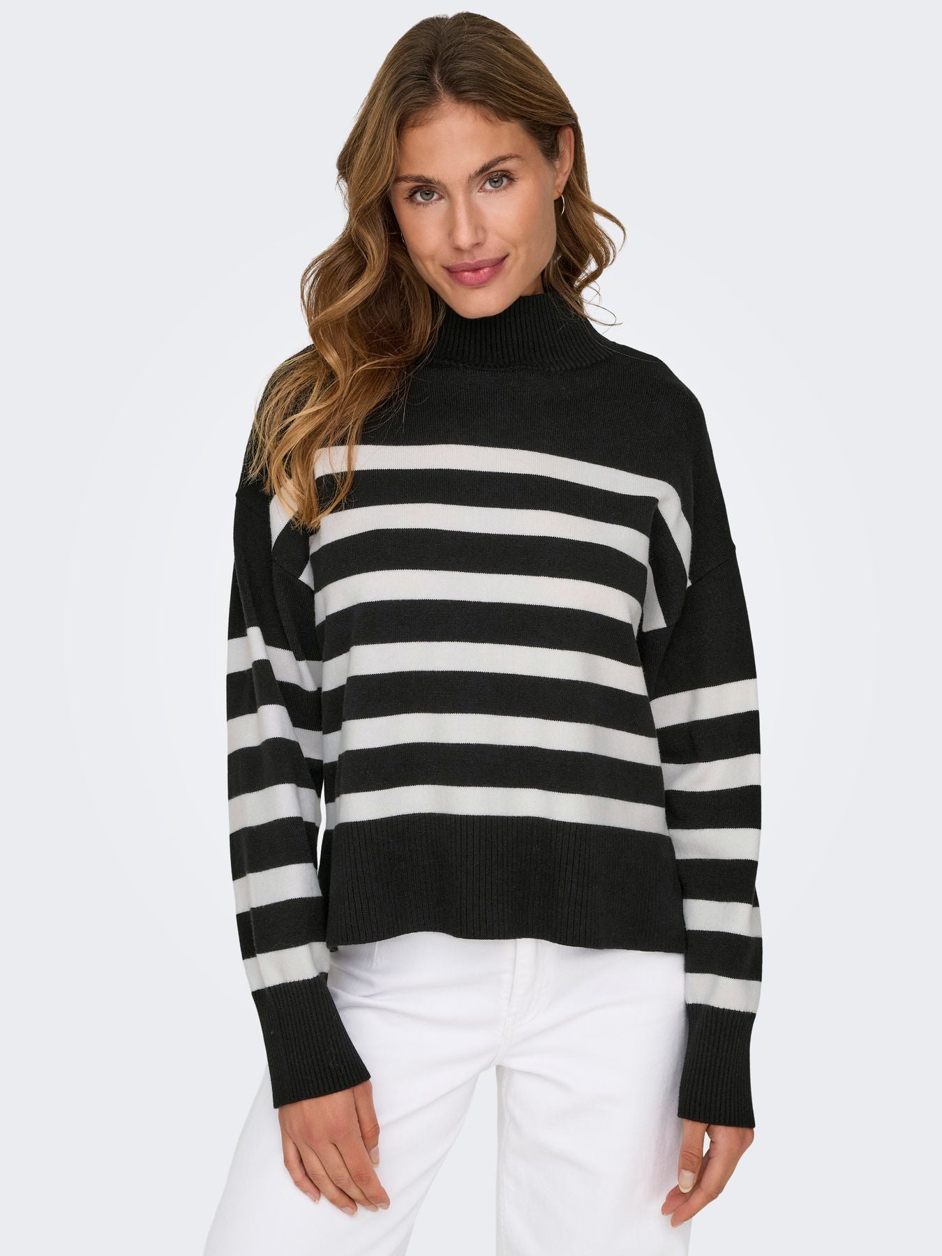 ONLBARI L/S HIGHNECK KNT NOOS