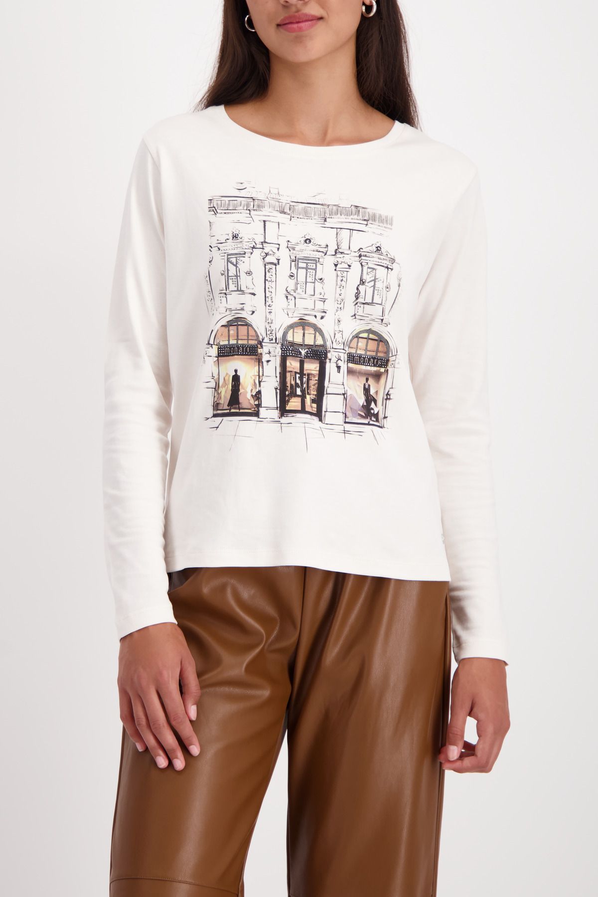 Elegantes Langarmshirt