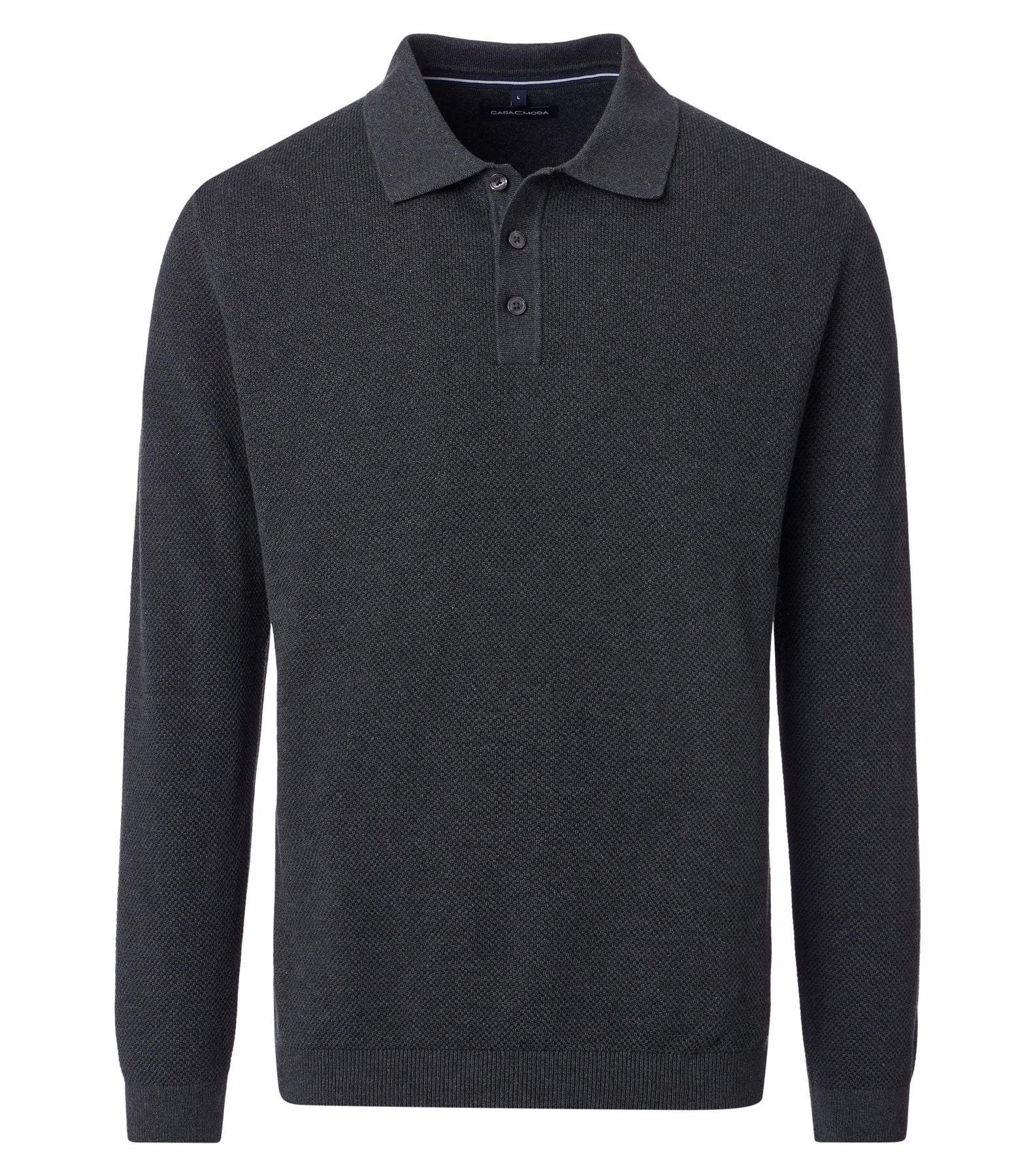 Polo-Shirt Langarm