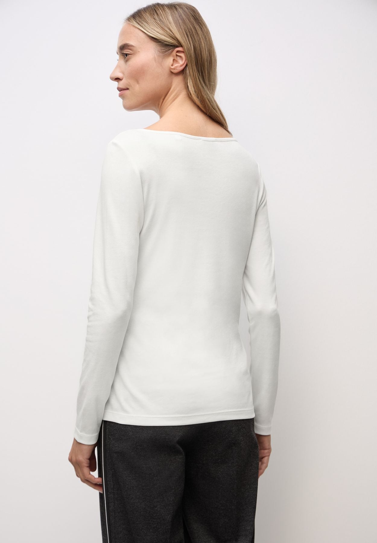 Basic Langarmshirt