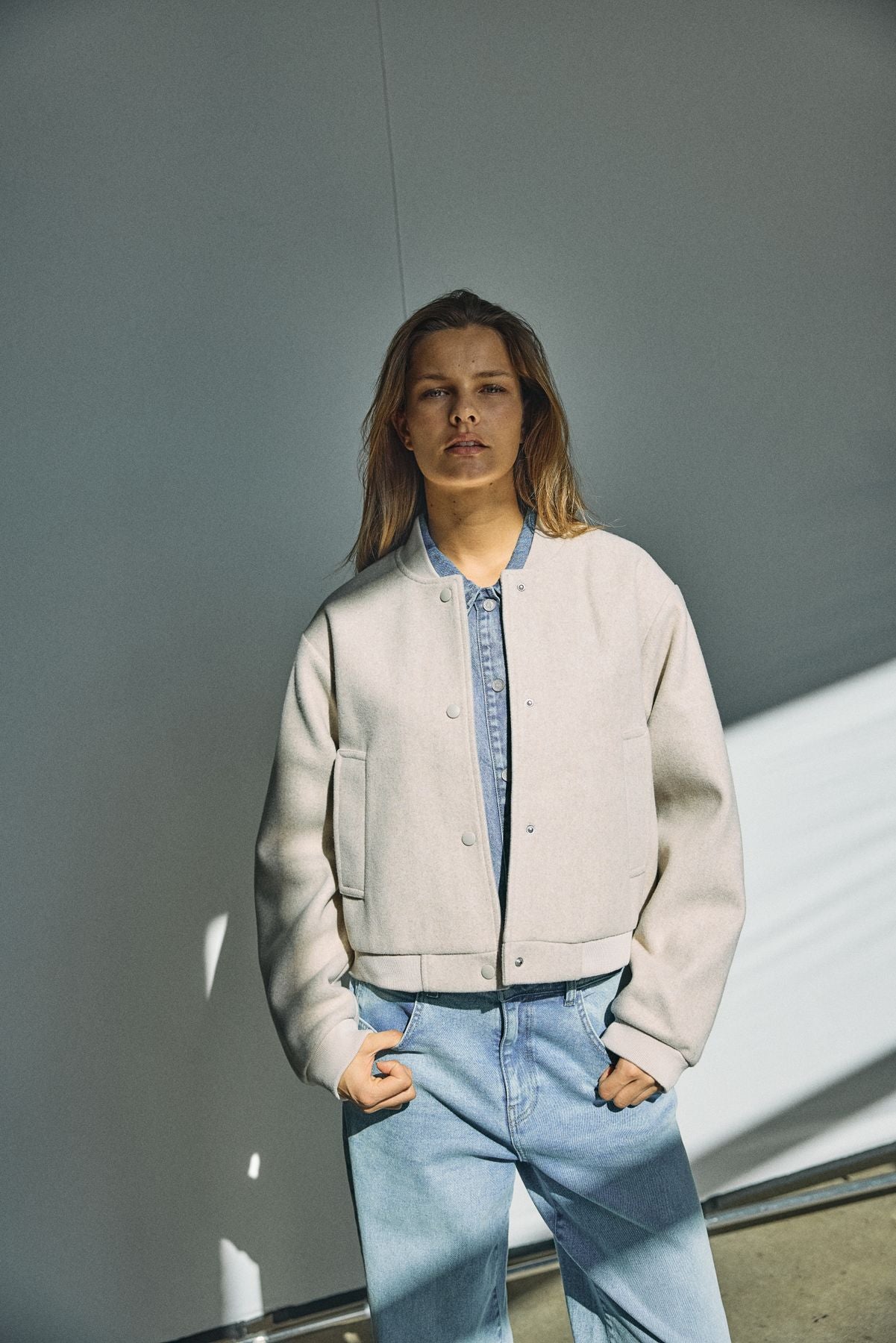 NMEDDI L/S BOMBER JACKET FWD NOOS