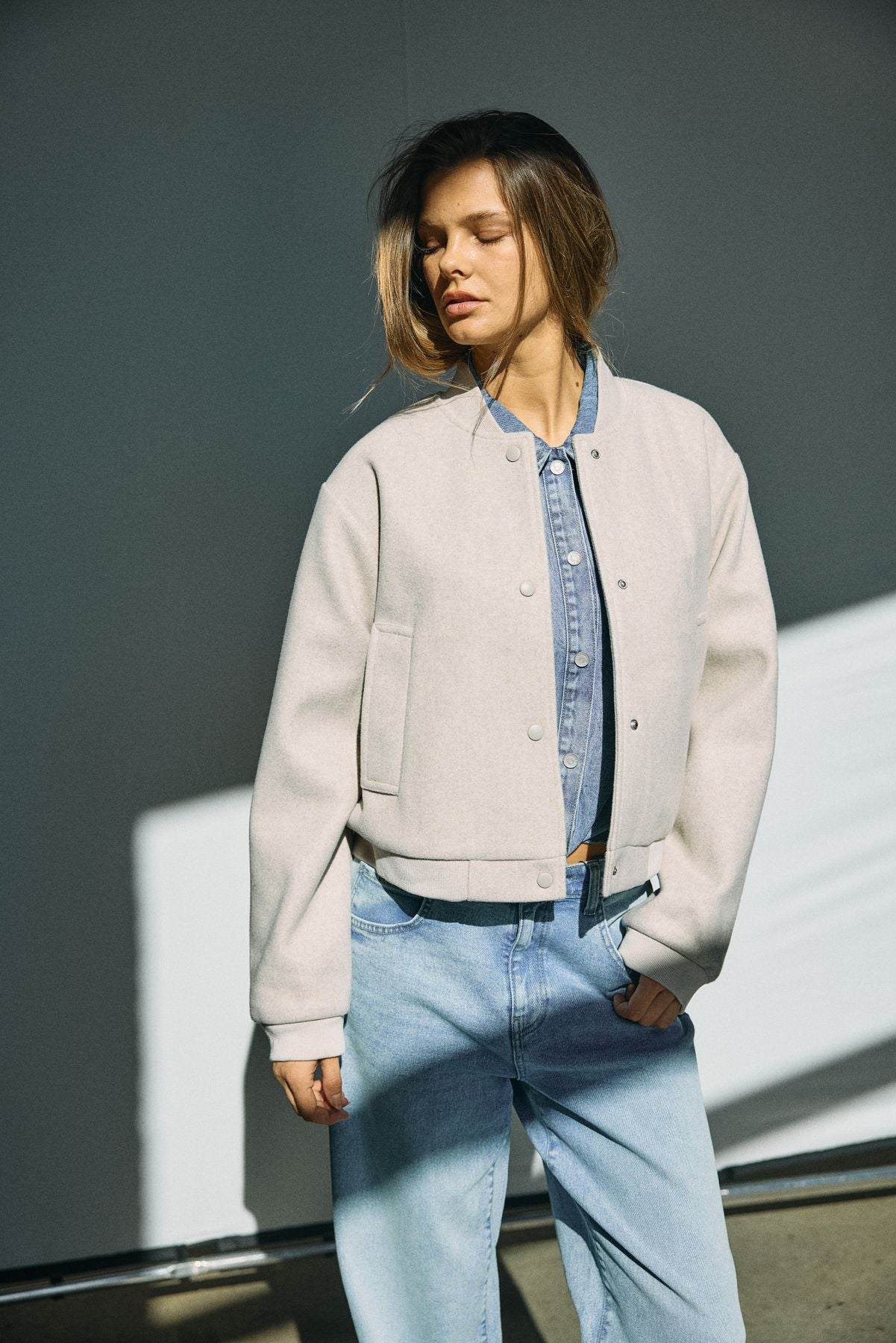 NMEDDI L/S BOMBER JACKET FWD NOOS