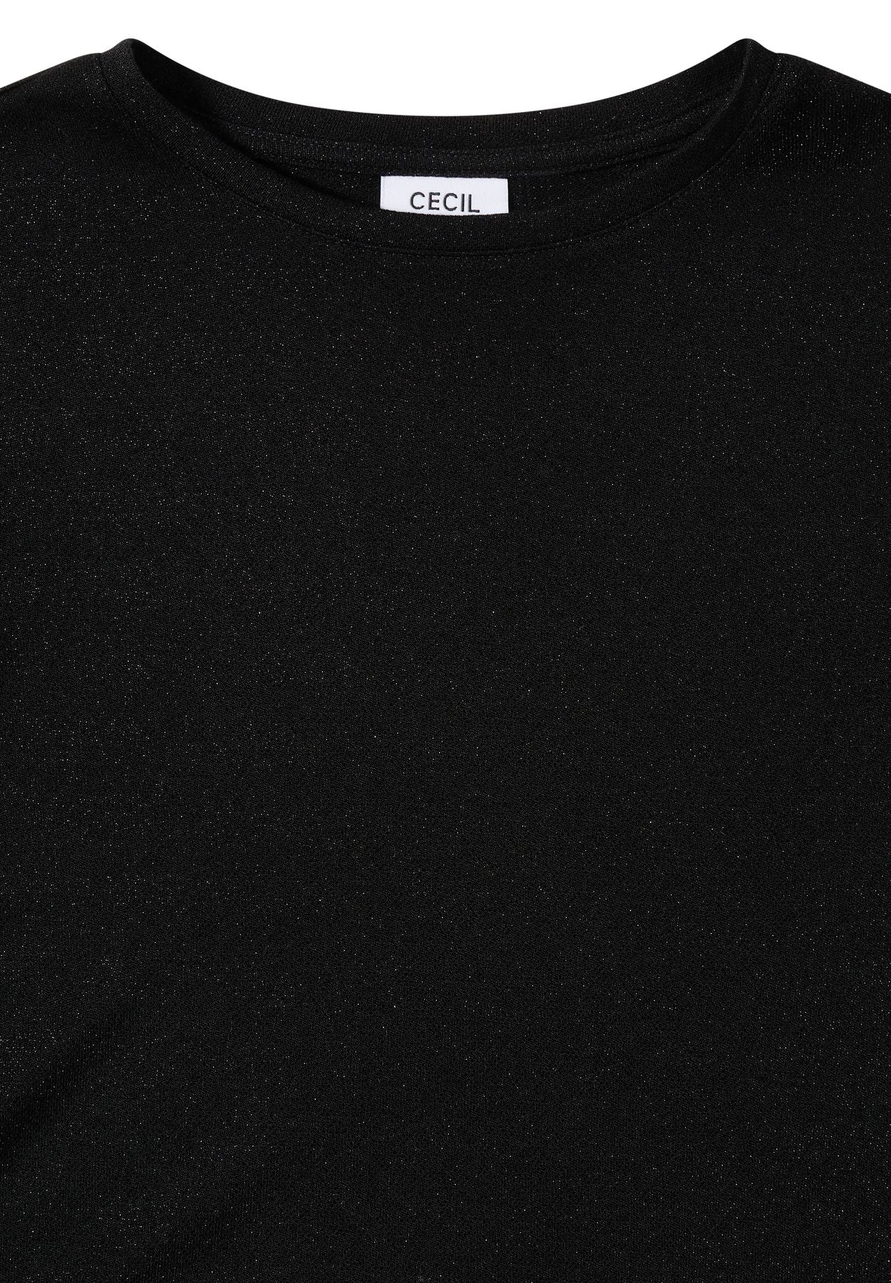 Glitzerndes Jersey Shirt