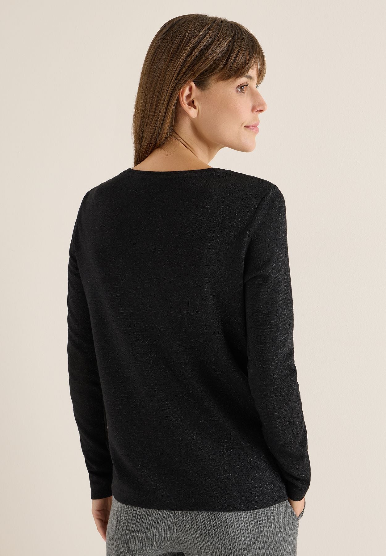 Glitzerndes Jersey Shirt