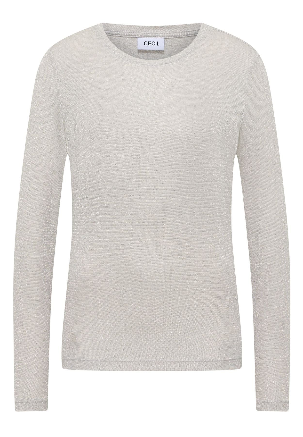 Glitzerndes Jersey Shirt