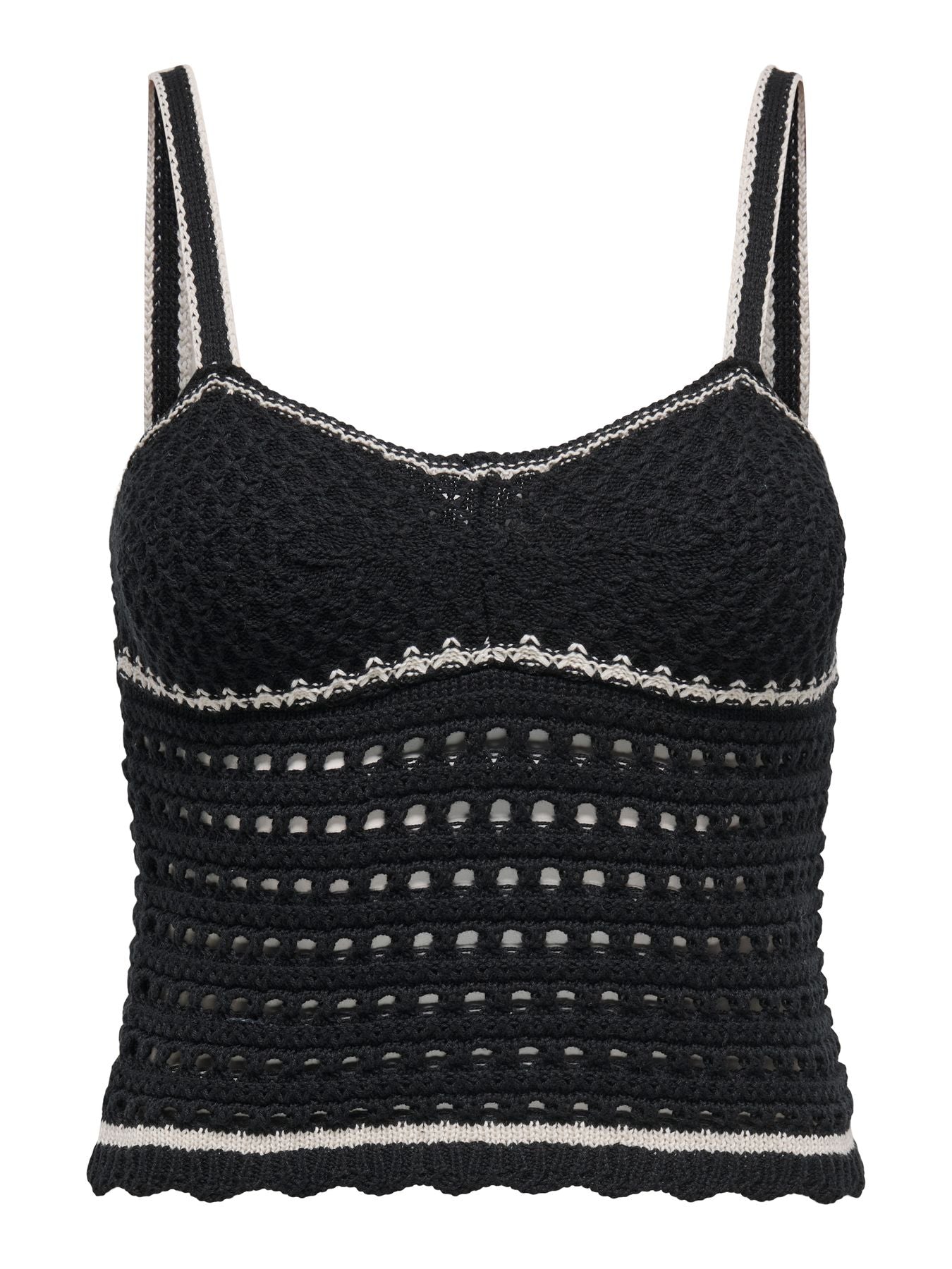 ONLMINNIE LIFE SL SWEETHEART TOP KNT