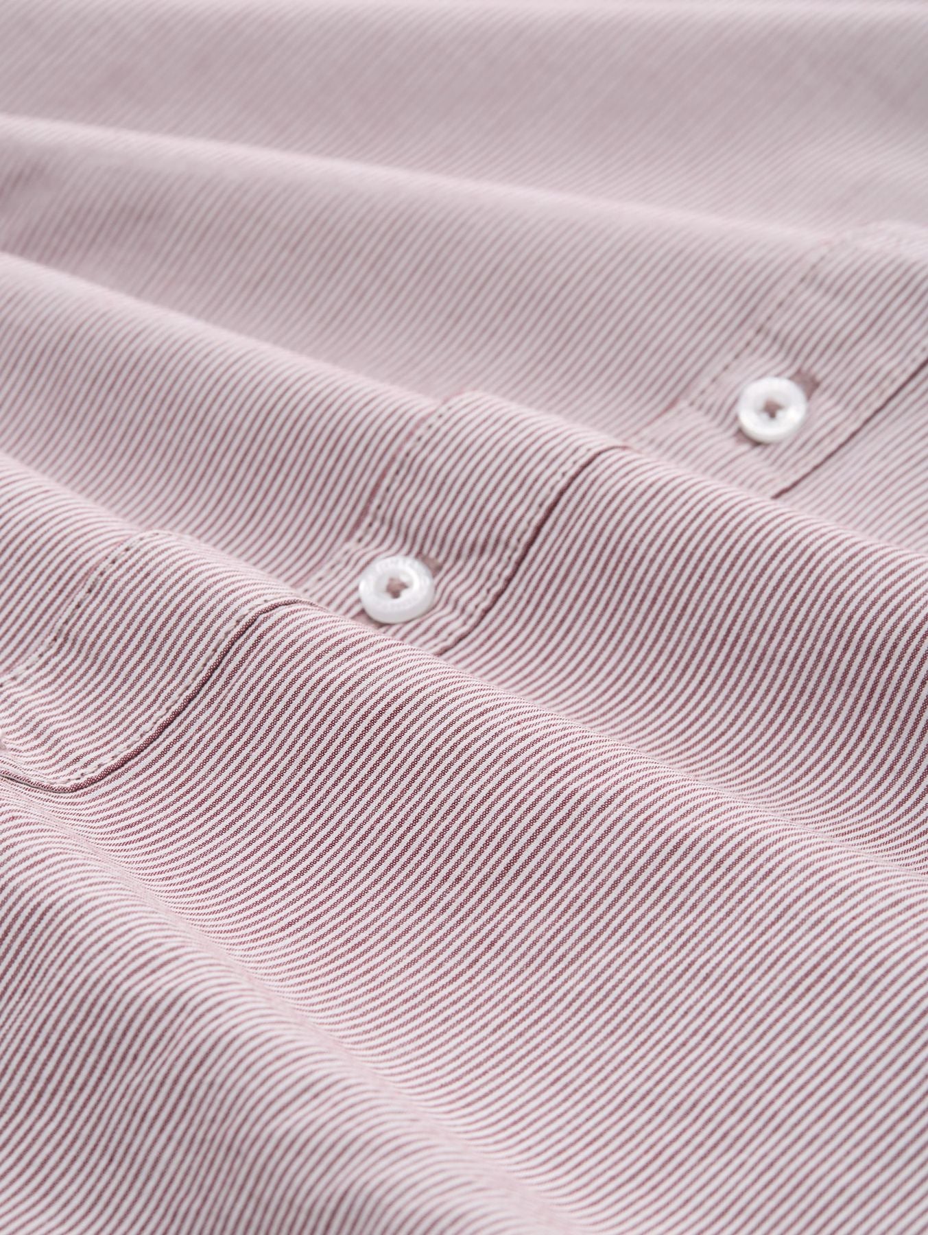 Fitted Hemd aus Baumwolle