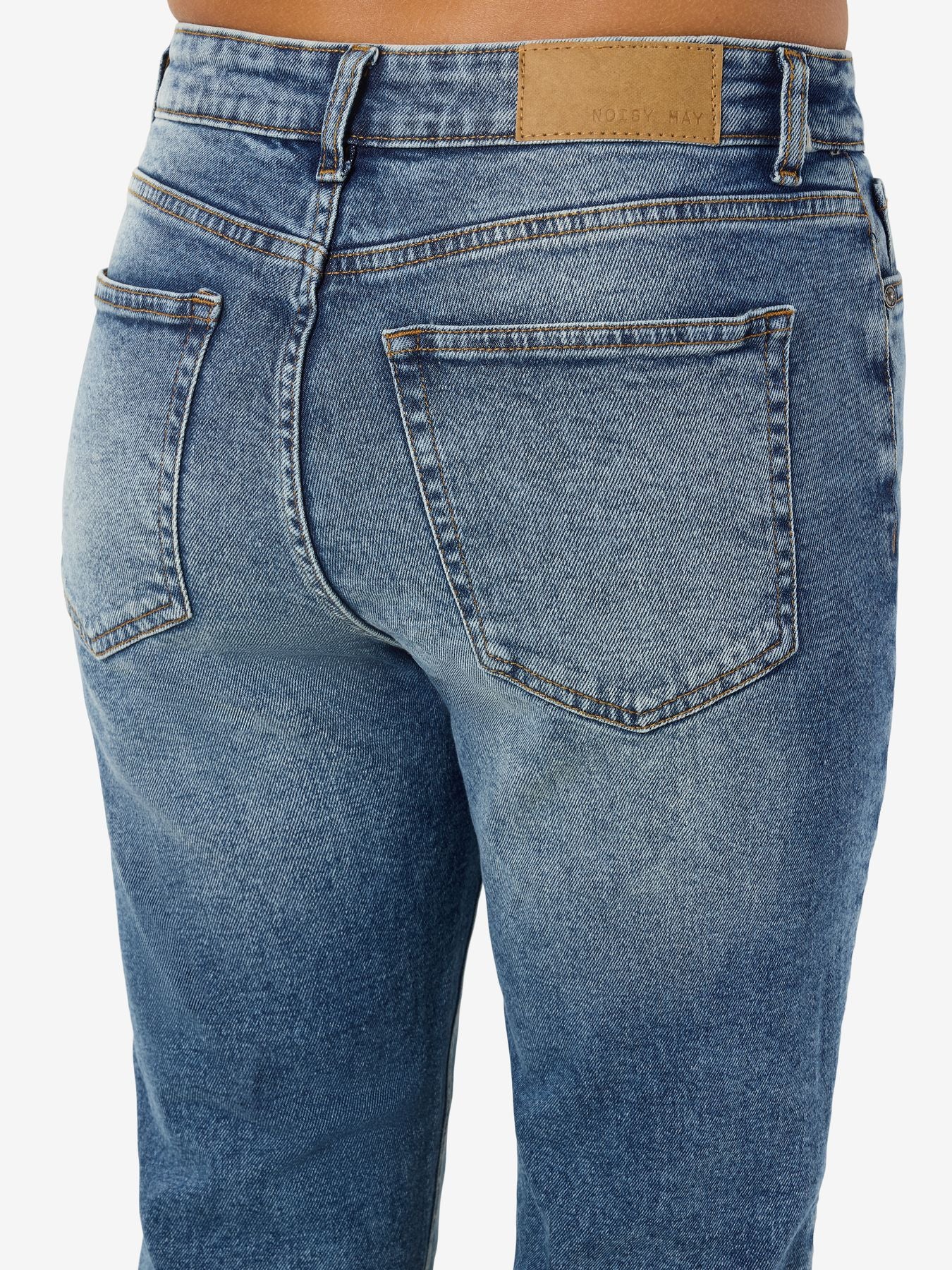 NMMONI HW STRAGHT ANK JEANS AZ221DB NOOS