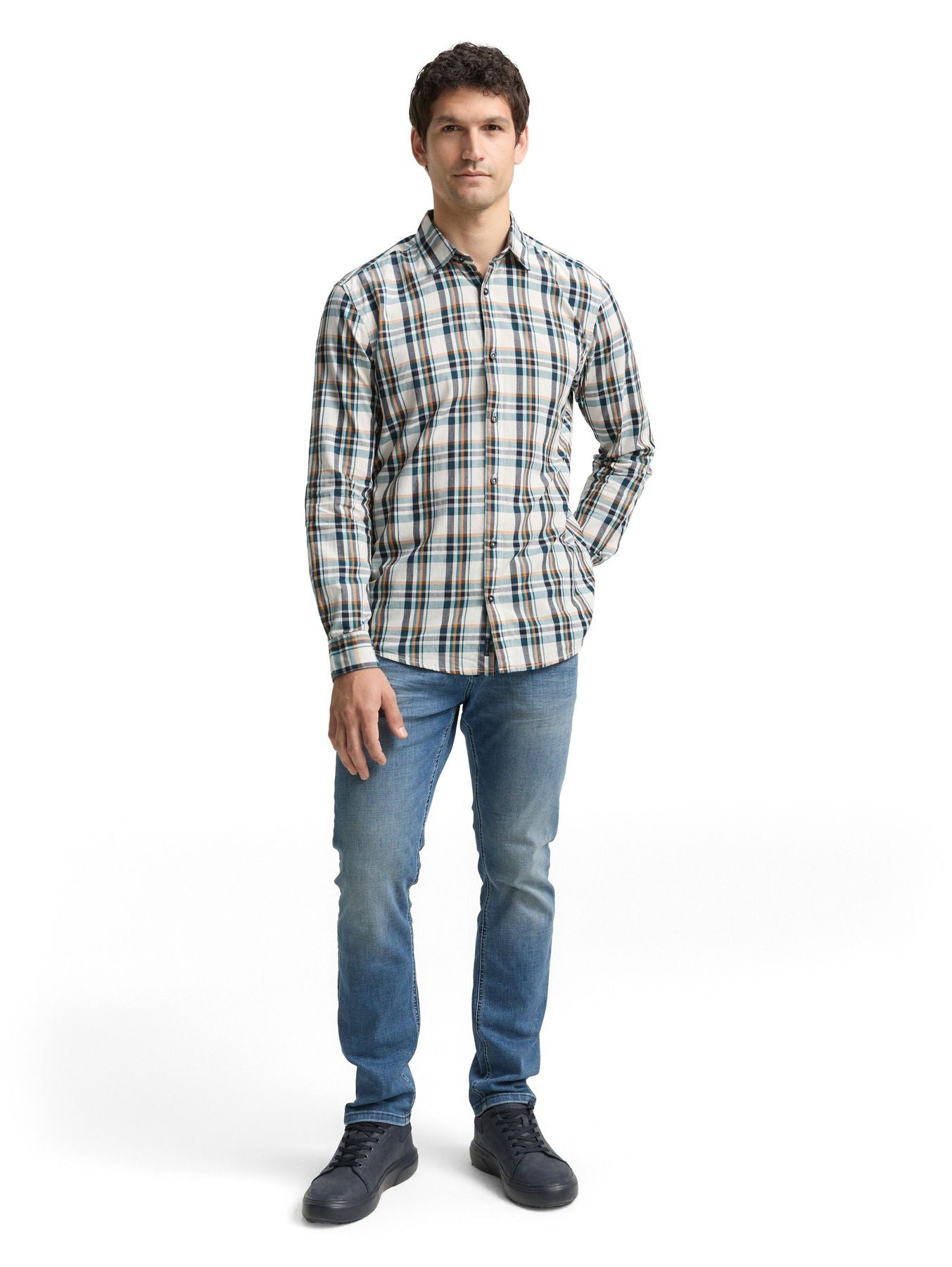 Regular Fit Hemd mit Karomuster