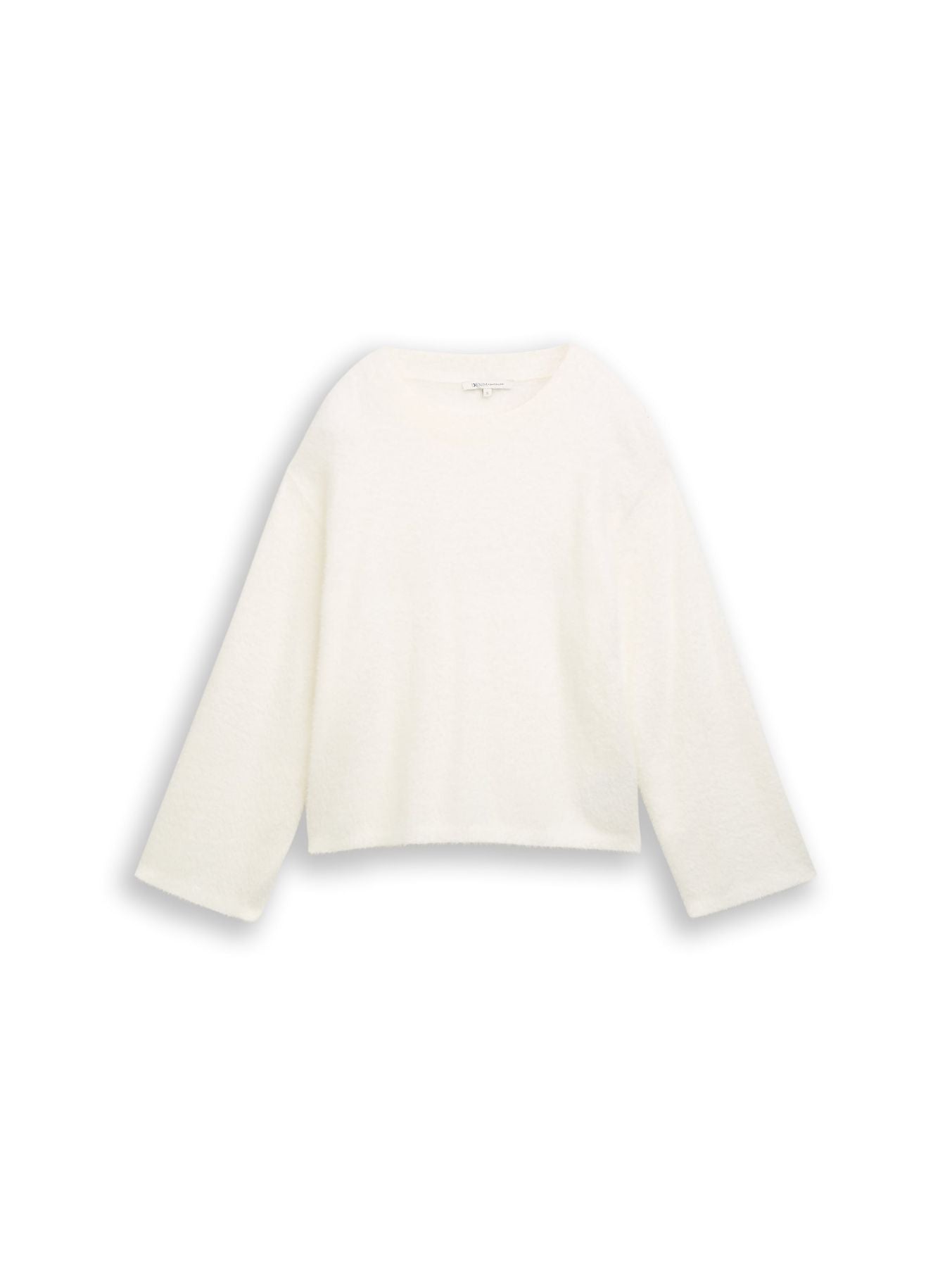 Strickpullover aus Federgarn