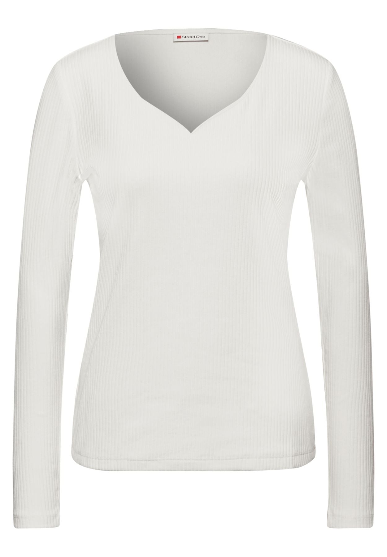 Shirt mit Herzausschnitt