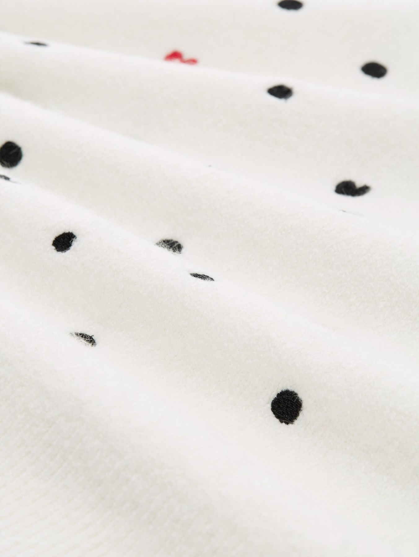 Relaxed Fit Strickpullover mit Stickereien