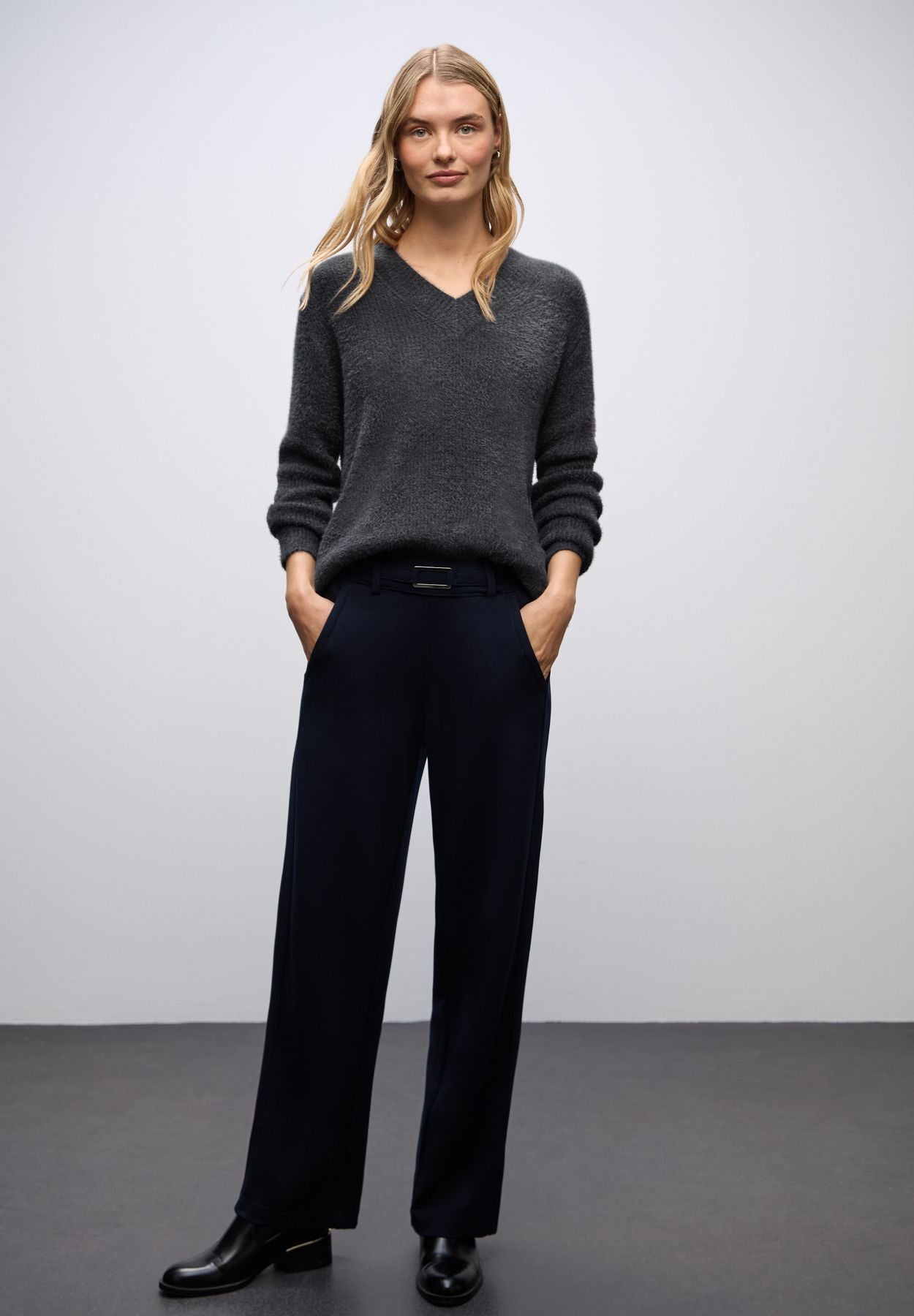 Kuscheliger V-Neck Pullover