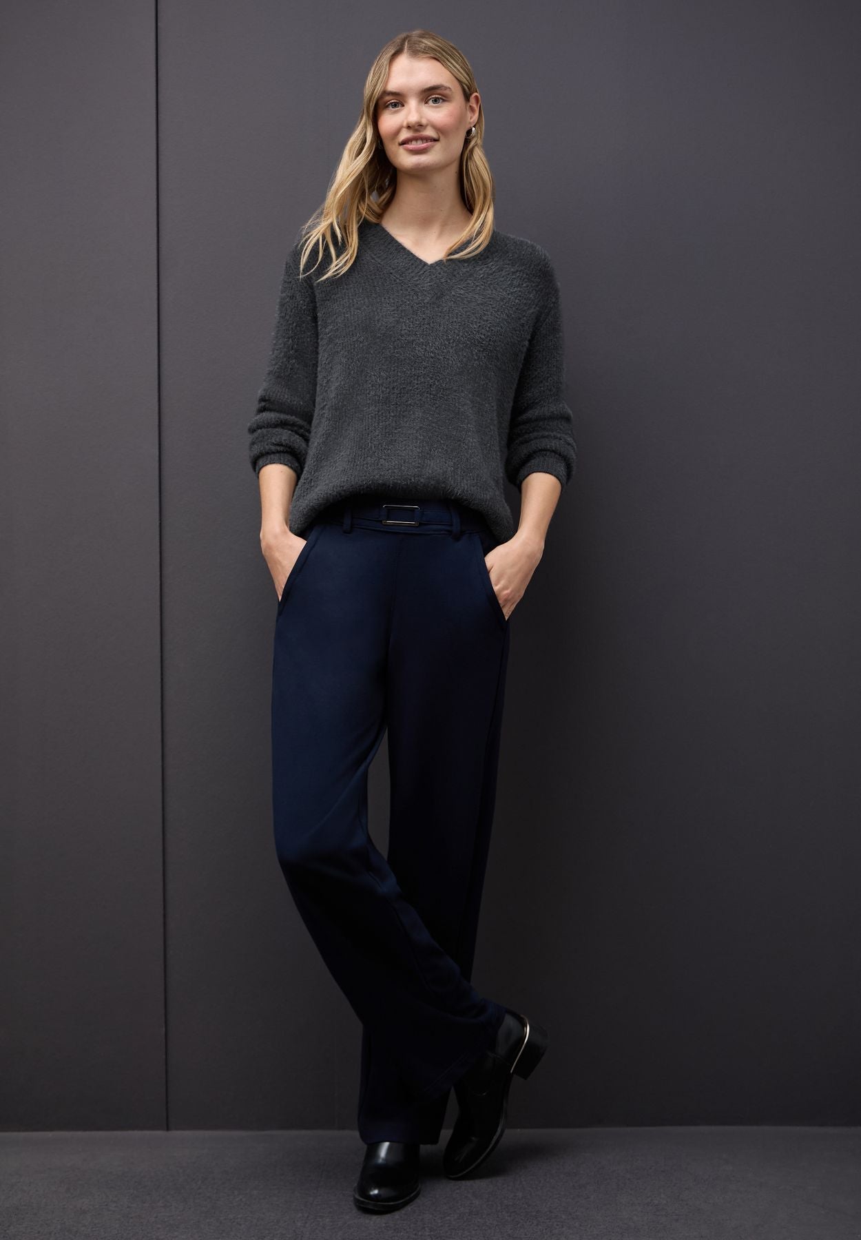 Kuscheliger V-Neck Pullover