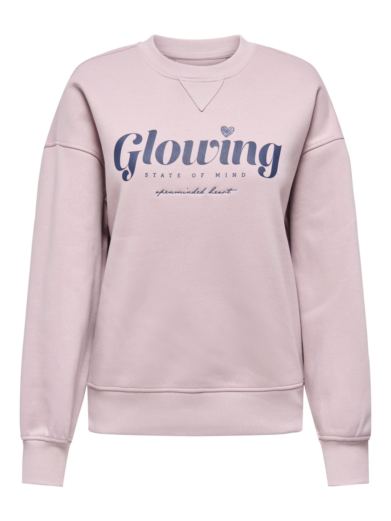 ONLSOFIA L/S WORD O-NECK SWT