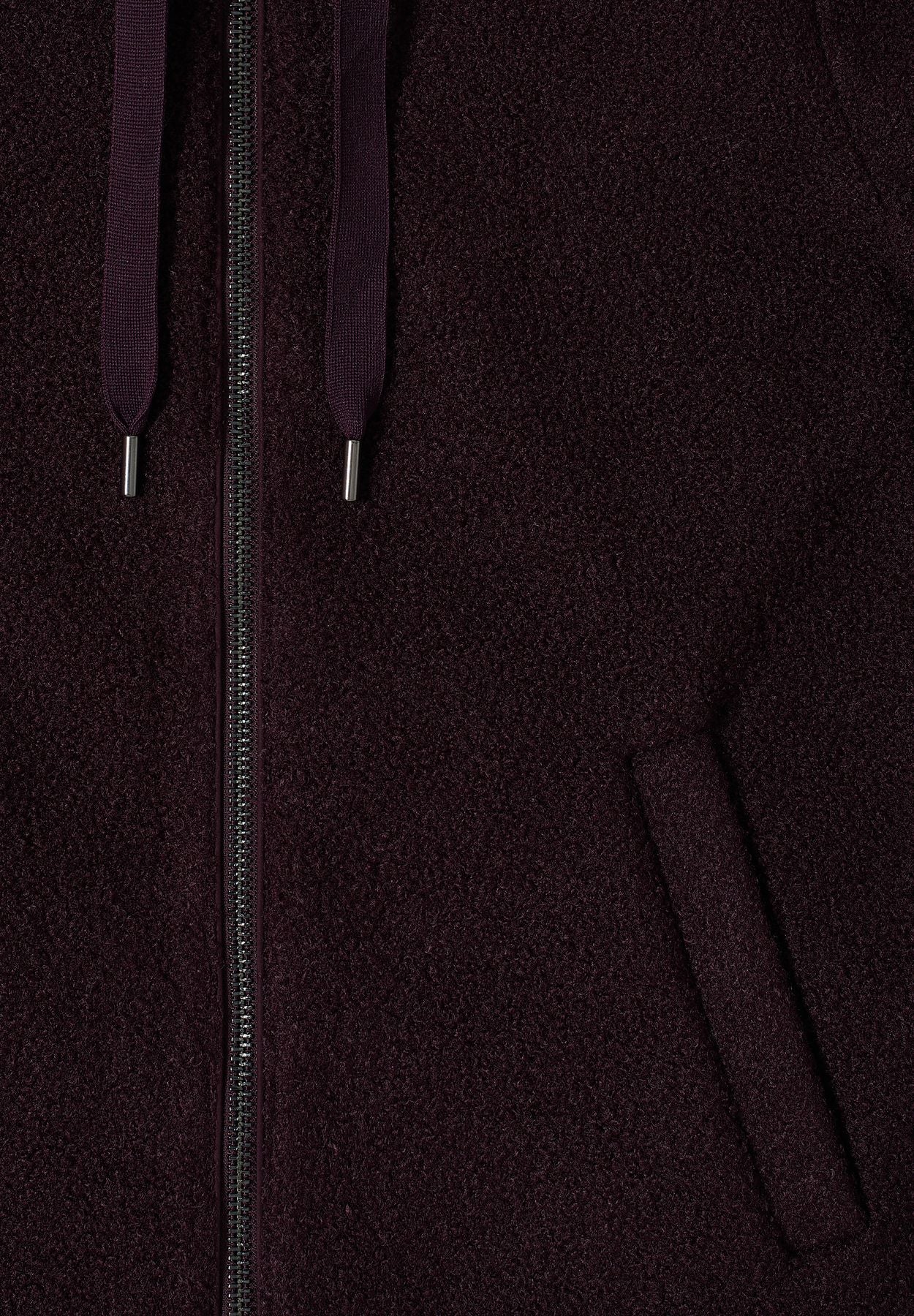 Kurze Teddy-Jacke