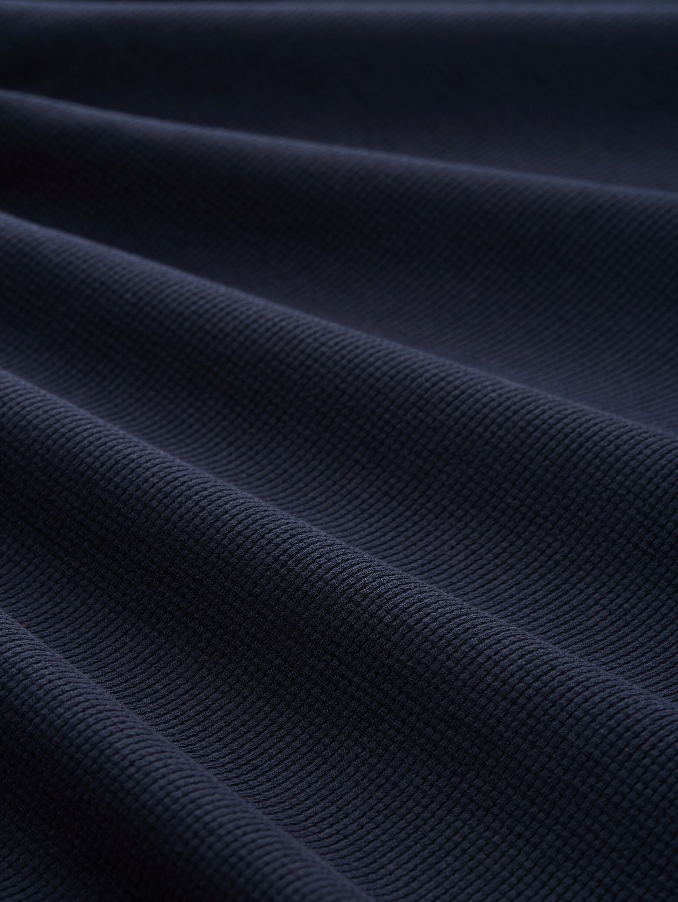 Langarmshirt mit Waffelstruktur