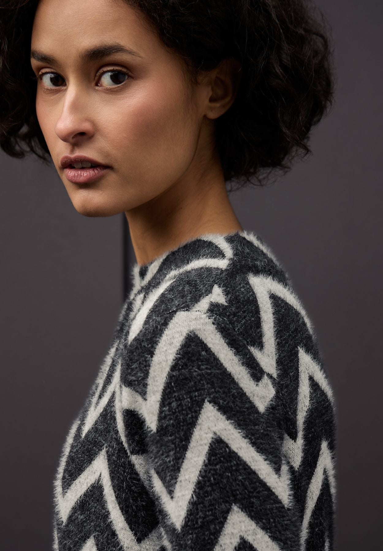 Gemustertes T-Shirtkleid