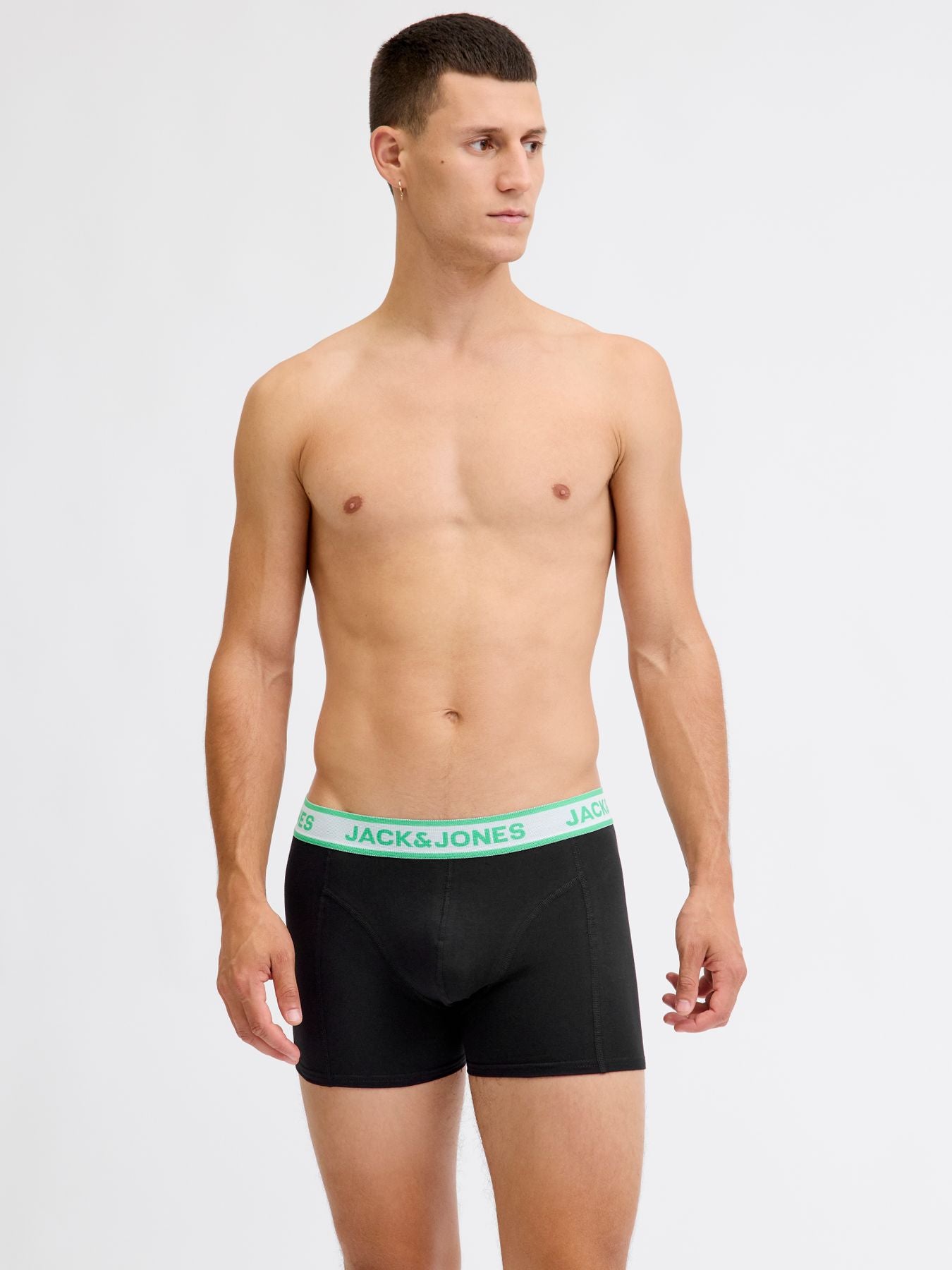 JACFRANKIE SOLID TRUNKS 3 PACK STYD
