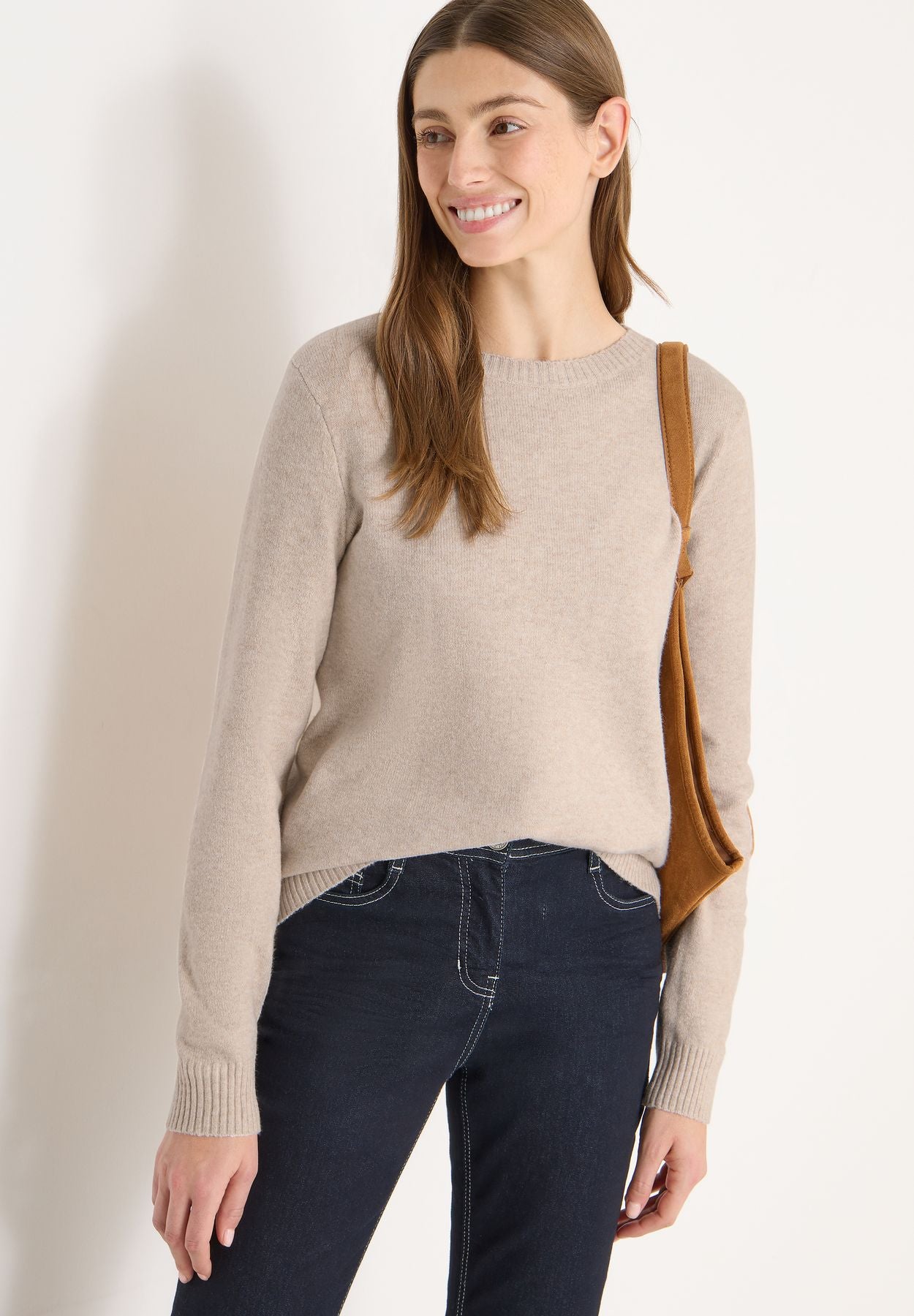 Softer Pullover in Unifarbe