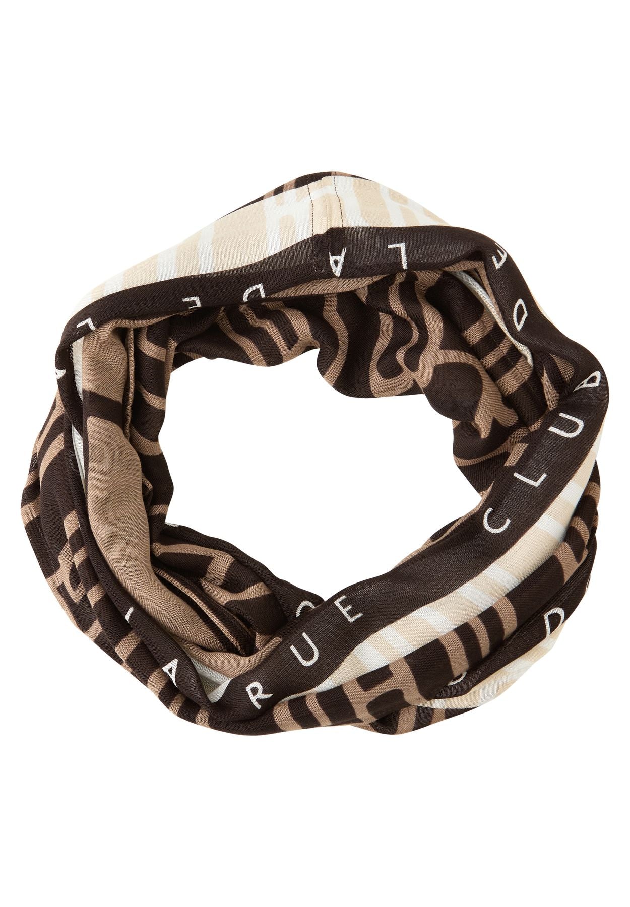 Gemusterter Loop Schal